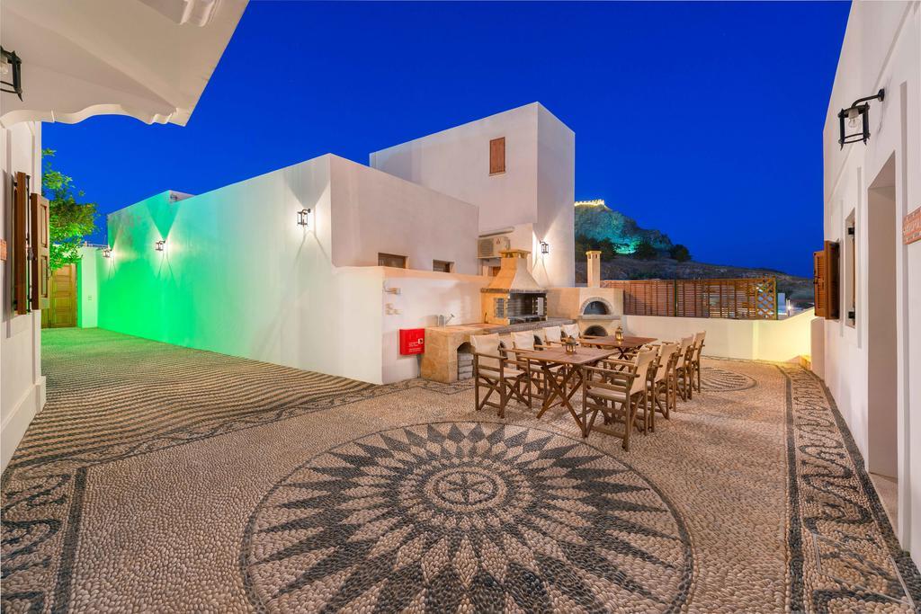 Villa Eftihia In Lindos Exterior foto
